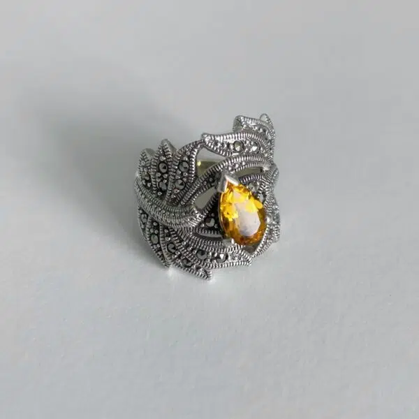 ring-art-deco-citrine