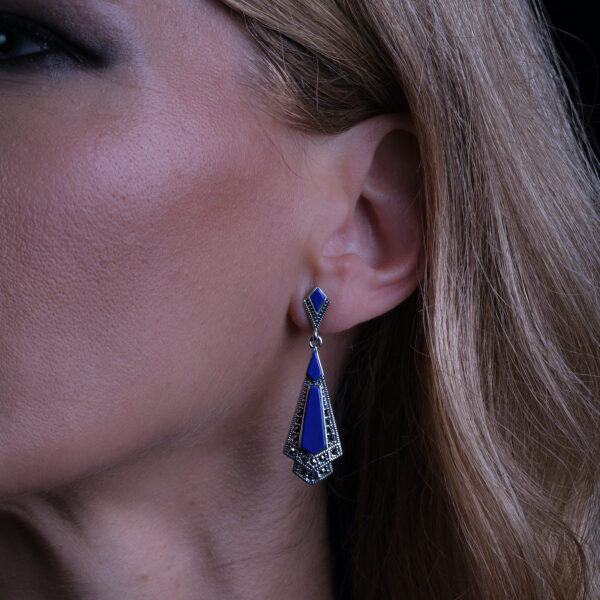 boucles-doreilles-lapis-lazuli-argent