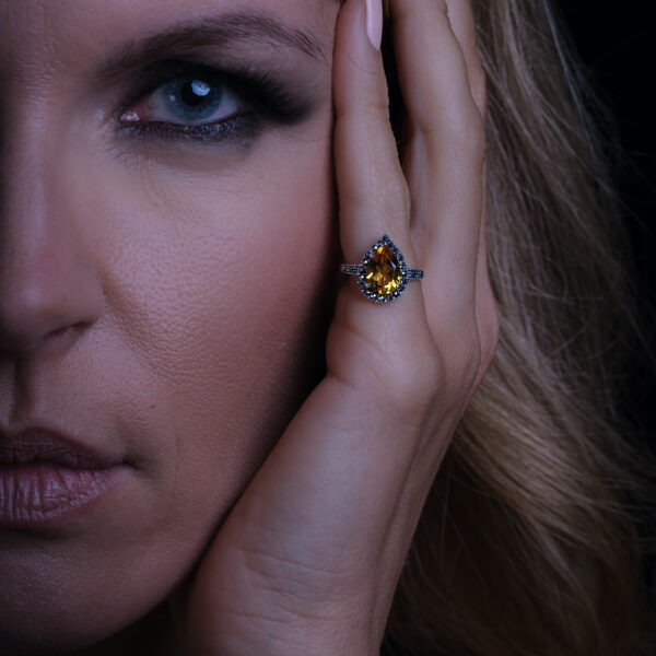bague-art-deco-citrine