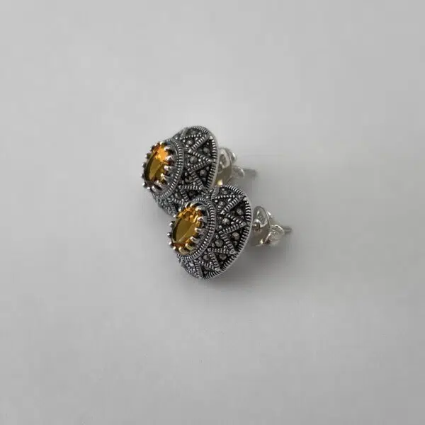 bijoux-citrine-argent