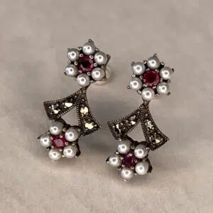 boucles-doreilles-art-deco-rubis-perles