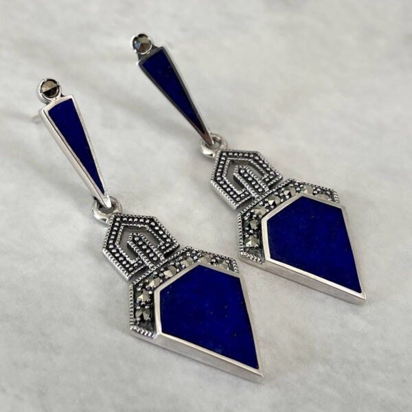 boucles-doreilles-art-deco-lapis-veritable