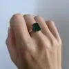 bague-art-deco-agate-verte-naturelle
