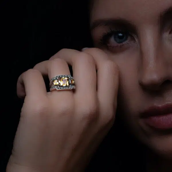 bague-art-deco-citrine