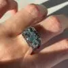 bague-art-deco-portée