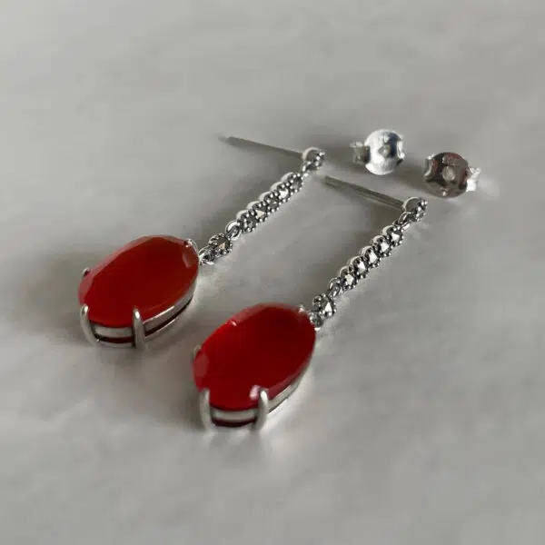 boucles-doreilles-art-deco-cornaline