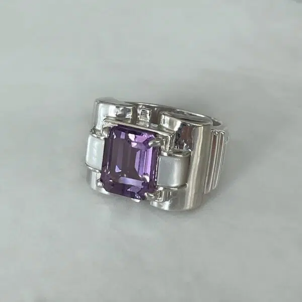 bague-art-déco-amethyste