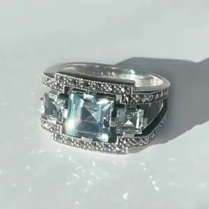 bague-art-deco-pierre-bleue