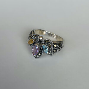 Bague art déco - modèle Porcelaine