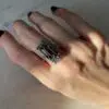 bague-quartz-fumé-vintage