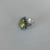 bague-art-deco-argent-peridot
