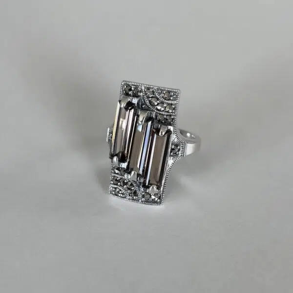 bague-quartz-fumé-pierre-naturelle