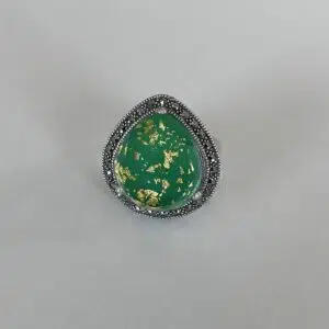 bague-agate-verte-naturelle