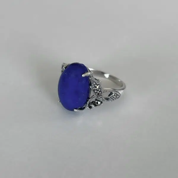 bague-lapis-lazuli-marcassite