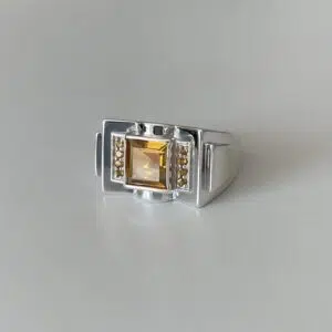 bague-tank-argent-citrine