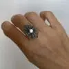 bague-moissanite-marcassite