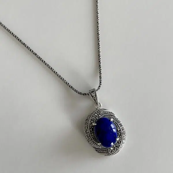 collier-lapis-lazuli-argent