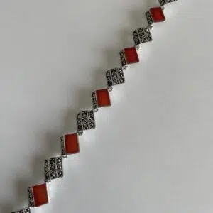 bracelet-art-deco-cornaline