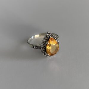 bague-citrine-argent