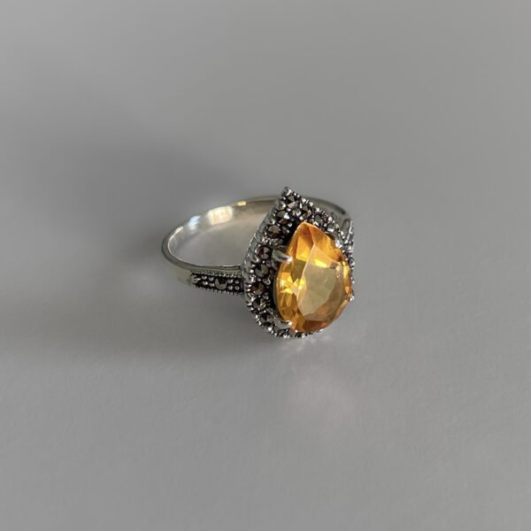 bague-citrine-argent