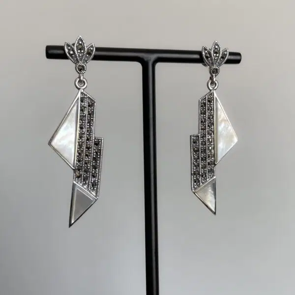 boucles-doreilles-argent-nacre