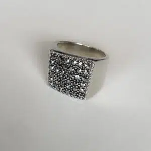 Bague marcassites - modèle Vesper