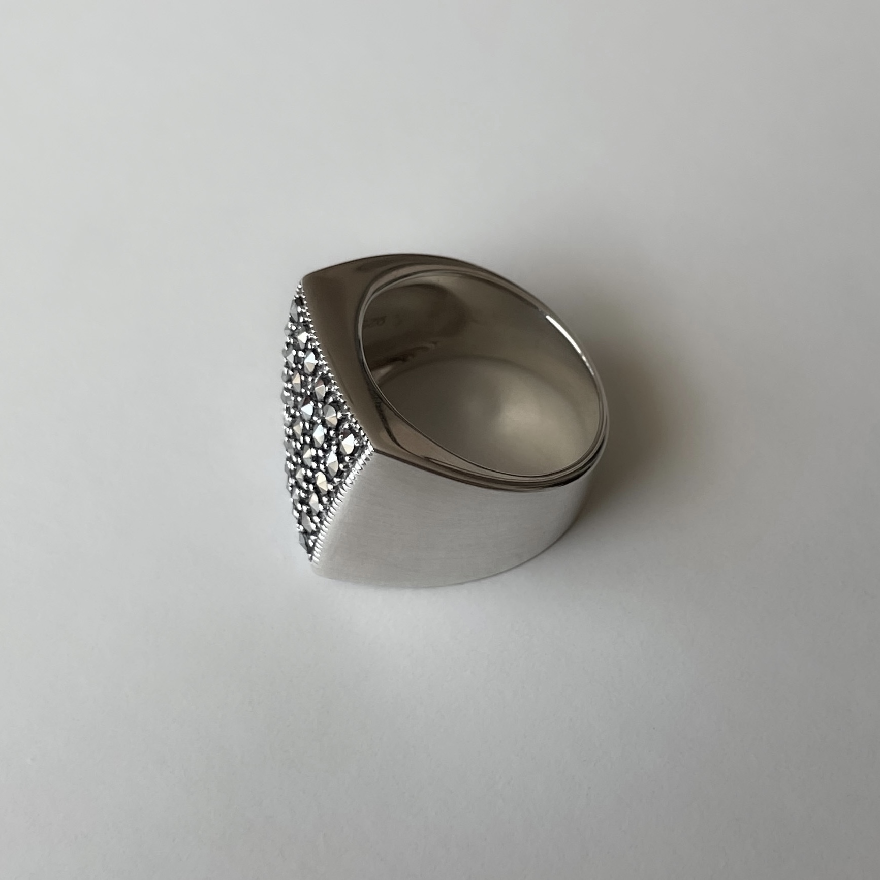 Bague marcassites - modèle Vesper - Image 3