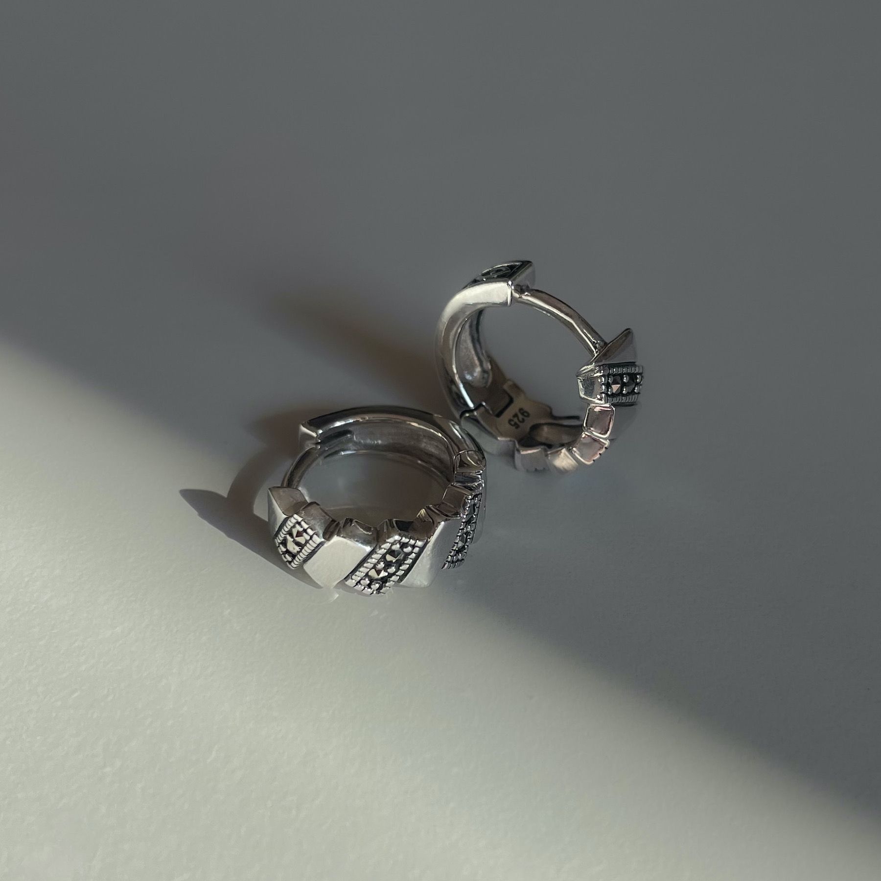 creoles-argent-marcassites