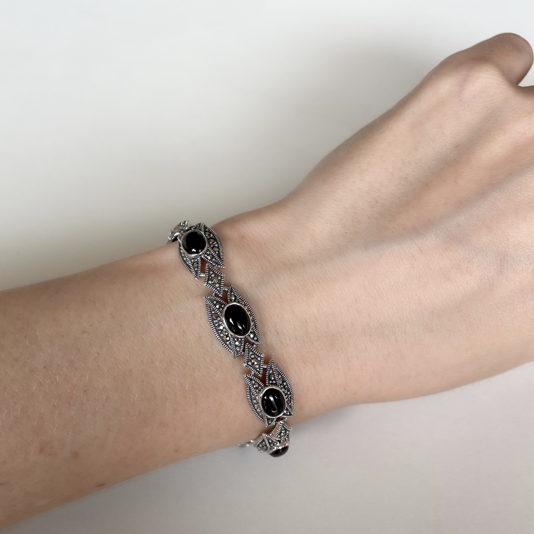 bracelet-onyx-vintage