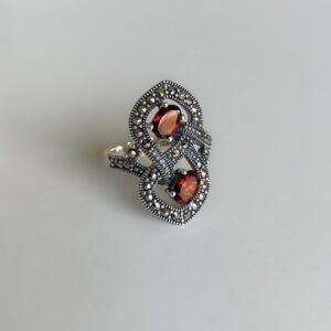 Bague grenat