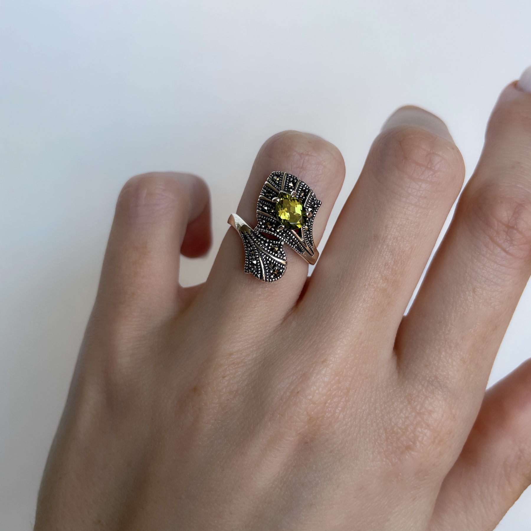 bague-art-deco-peridot